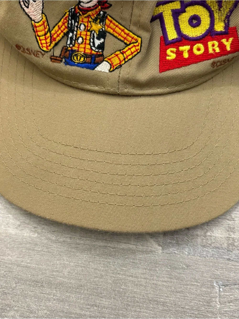 Vintage Annco Disney Toy Story Woody Andy Youth Snapback Cap Hat 90s Embroidered